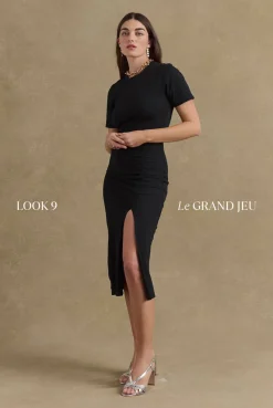 Robes|Balzac Robe Florealie Noir