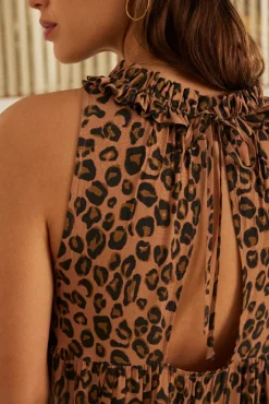 Robes|Balzac Robe Musc Leopard