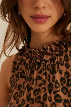 Robes|Balzac Robe Musc Leopard