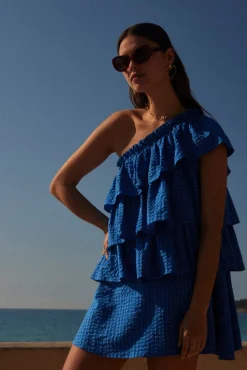 Robes|Balzac Robe Nouba Vichy Bleu