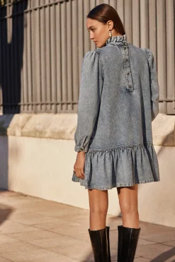 Robes|Balzac Robe Ondine Bleu Glacier