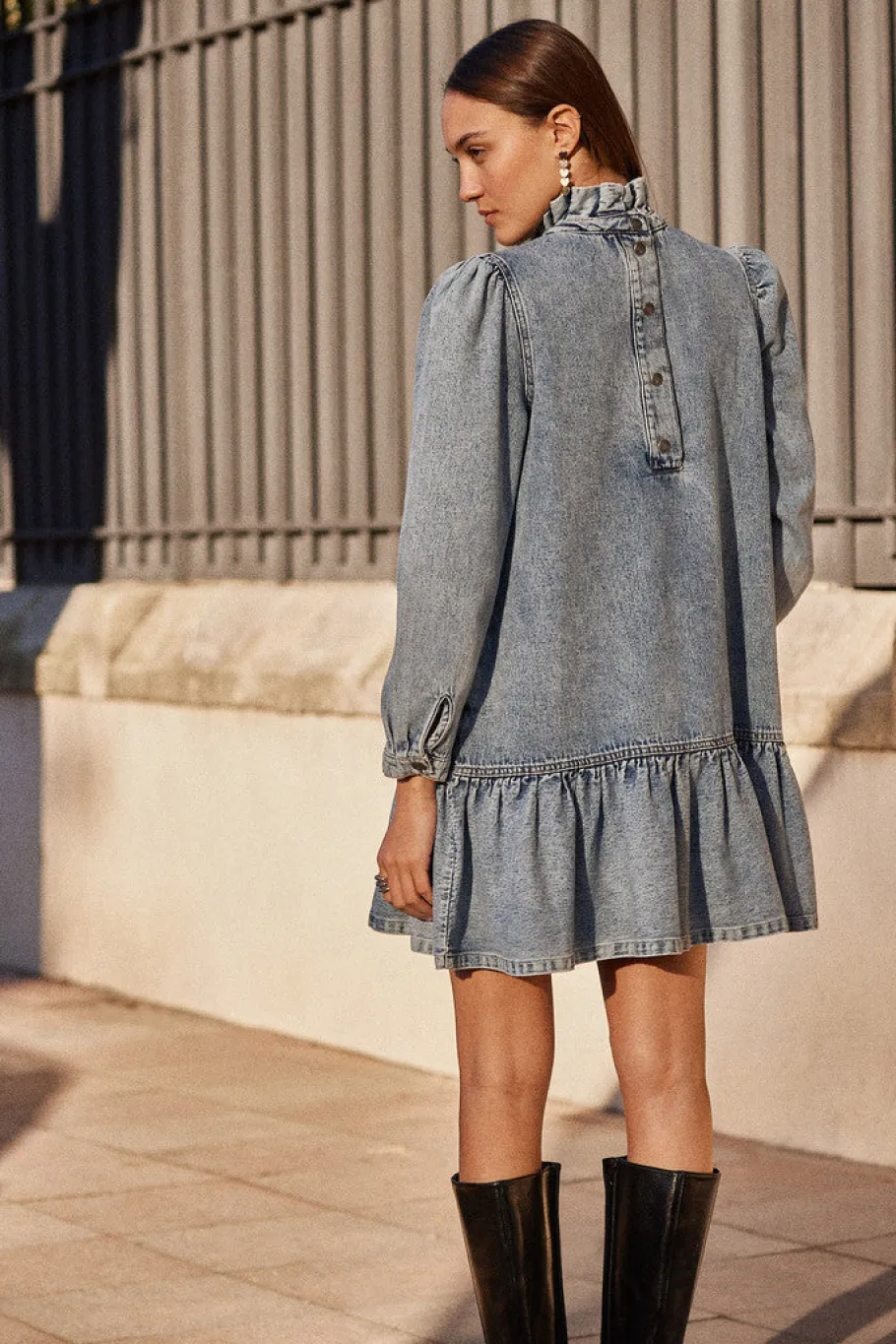 Robes|Balzac Robe Ondine Bleu Glacier