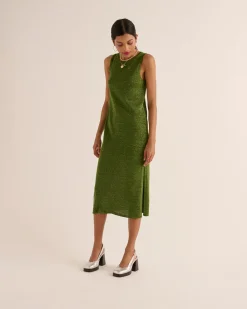 Robes|Balzac Robe Persil Vert Foret