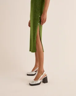 Robes|Balzac Robe Persil Vert Foret