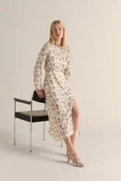 Robes|Balzac Robe Sereine Imprime Anniversaire