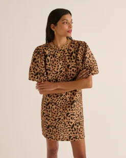 Robes|Balzac Robe Xoxo Guepard Cappucino