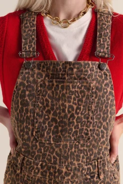 Combinaisons|Balzac Salopette Edifice Leopard Cafe