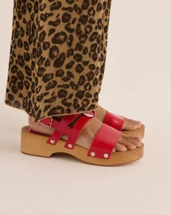 Babies, Sandales Et Escarpins|Balzac Sandales Lysia Rouge