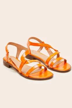 Babies, Sandales Et Escarpins|Balzac Sandales Margarita Vernis Orange