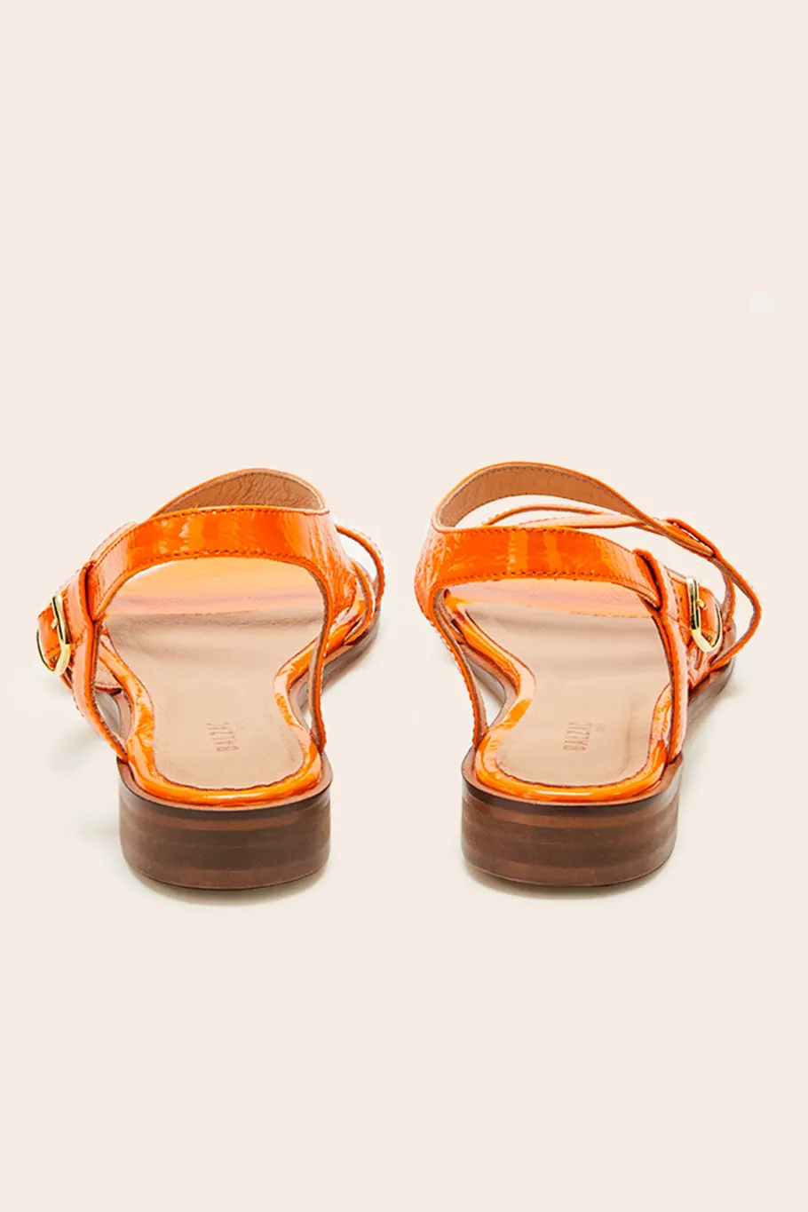 Babies, Sandales Et Escarpins|Balzac Sandales Margarita Vernis Orange