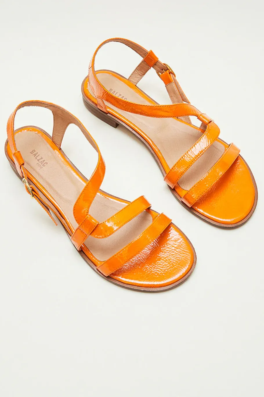 Babies, Sandales Et Escarpins|Balzac Sandales Margarita Vernis Orange