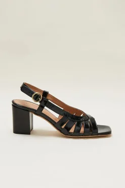 Babies, Sandales Et Escarpins|Balzac Sandales Prudence Vernis Froisse Noir