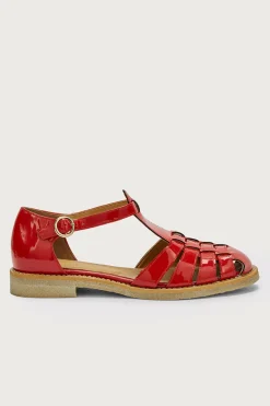 Babies, Sandales Et Escarpins|Balzac Sandales Theoline Vernis Rouge