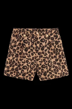 Jupes Et Shorts|Balzac Short Simon Leopard