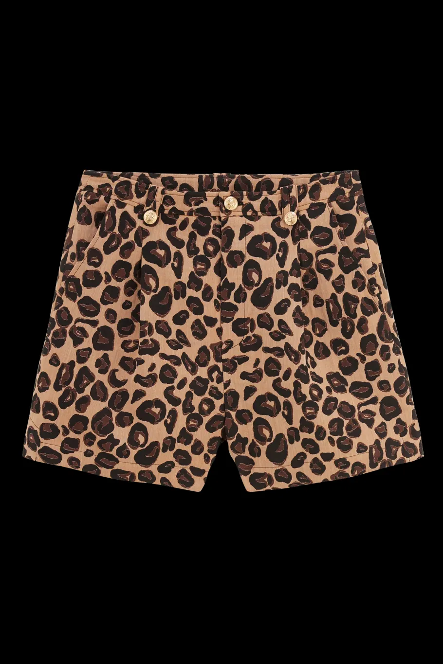 Jupes Et Shorts|Balzac Short Simon Leopard