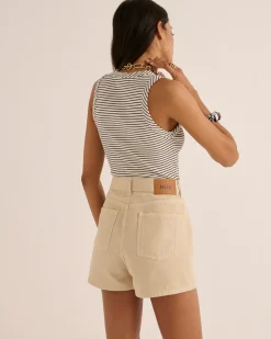 Jupes Et Shorts|Balzac Short Triomphe Beige Pampa