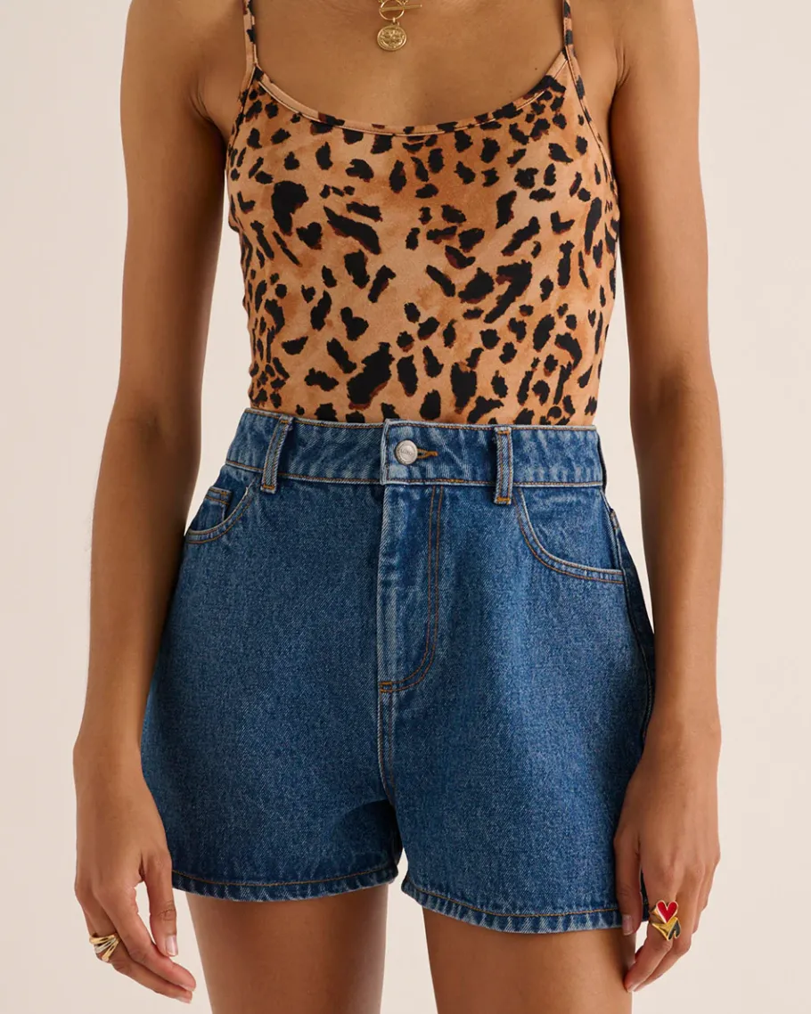 Jupes Et Shorts|Balzac Short Triomphe Bleu Midi