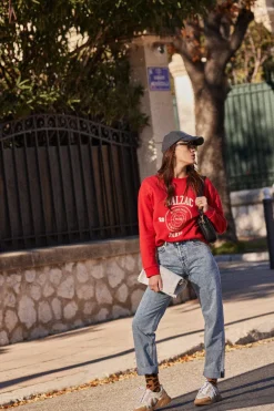 Sweatshirts|Balzac Sweat-Shirt Harlow Bp 2024 Rouge