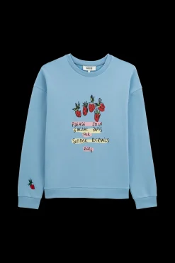 Sweatshirts|Balzac Sweat-Shirt Harlow Cocktail Party Bleu Ciel