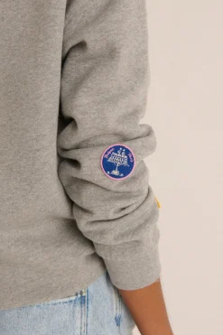 Sweatshirts|Balzac Sweat-Shirt Harlow Patch Gris