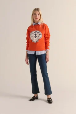Sweatshirts|Balzac Sweat-Shirt Harlow Surfrider Orange