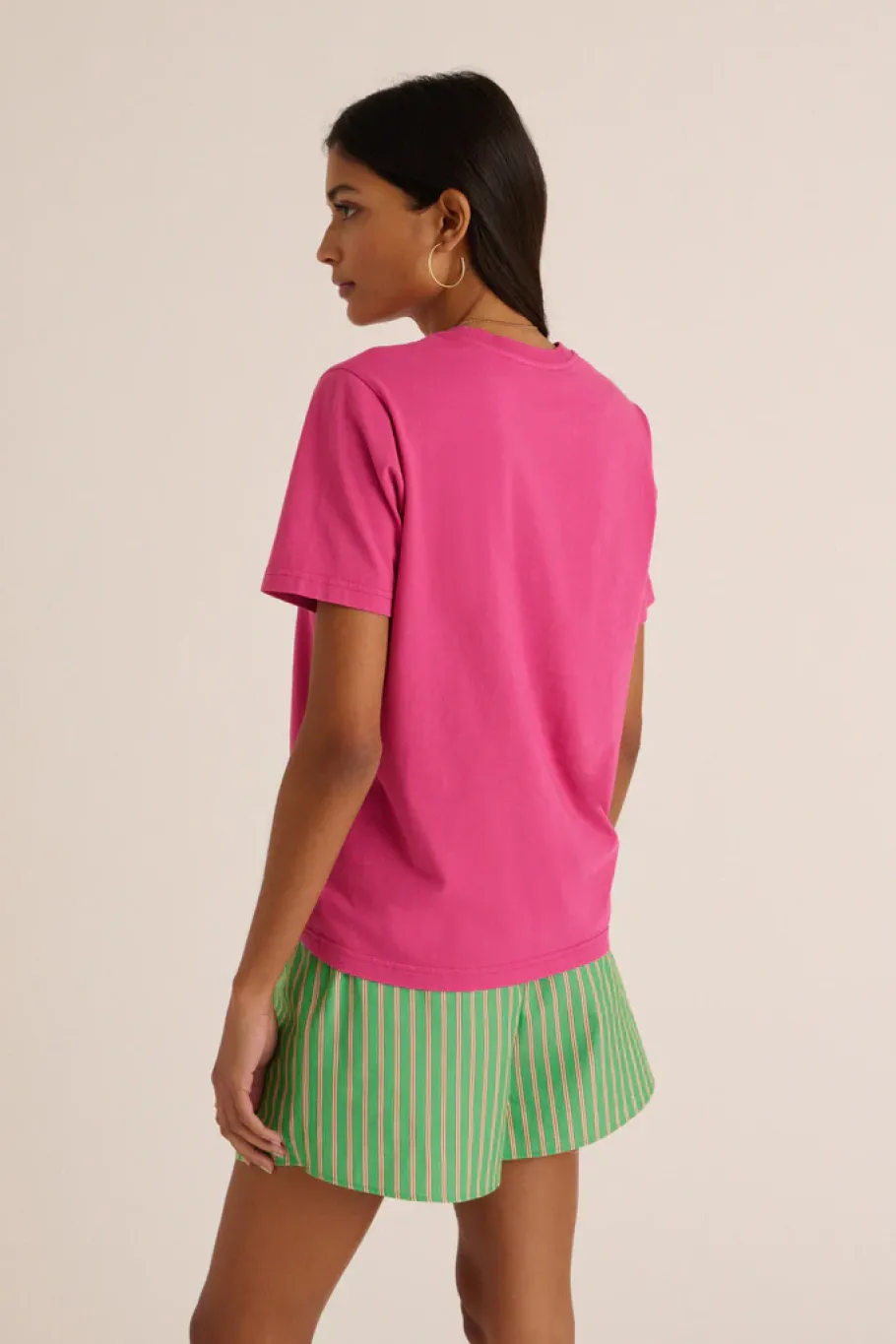 Tee-Shirts Et Bodies|Balzac Tee-Shirt Bree Amour De Leo Rose
