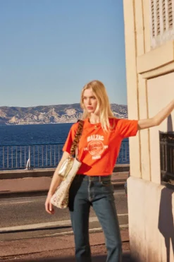 Tee-Shirts Et Bodies|Balzac Tee-Shirt Bree Bff 2024 Orange