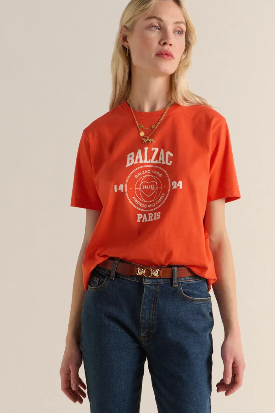 Tee-Shirts Et Bodies|Balzac Tee-Shirt Bree Bff 2024 Orange