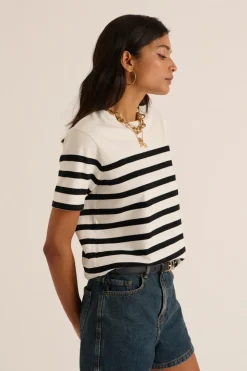 Tee-Shirts Et Bodies|Balzac Tee-Shirt Bree Rayures