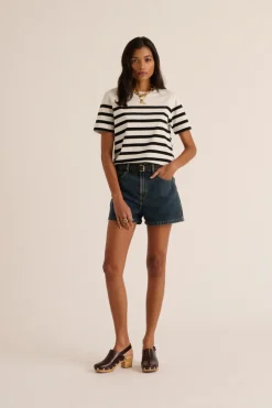 Tee-Shirts Et Bodies|Balzac Tee-Shirt Bree Rayures