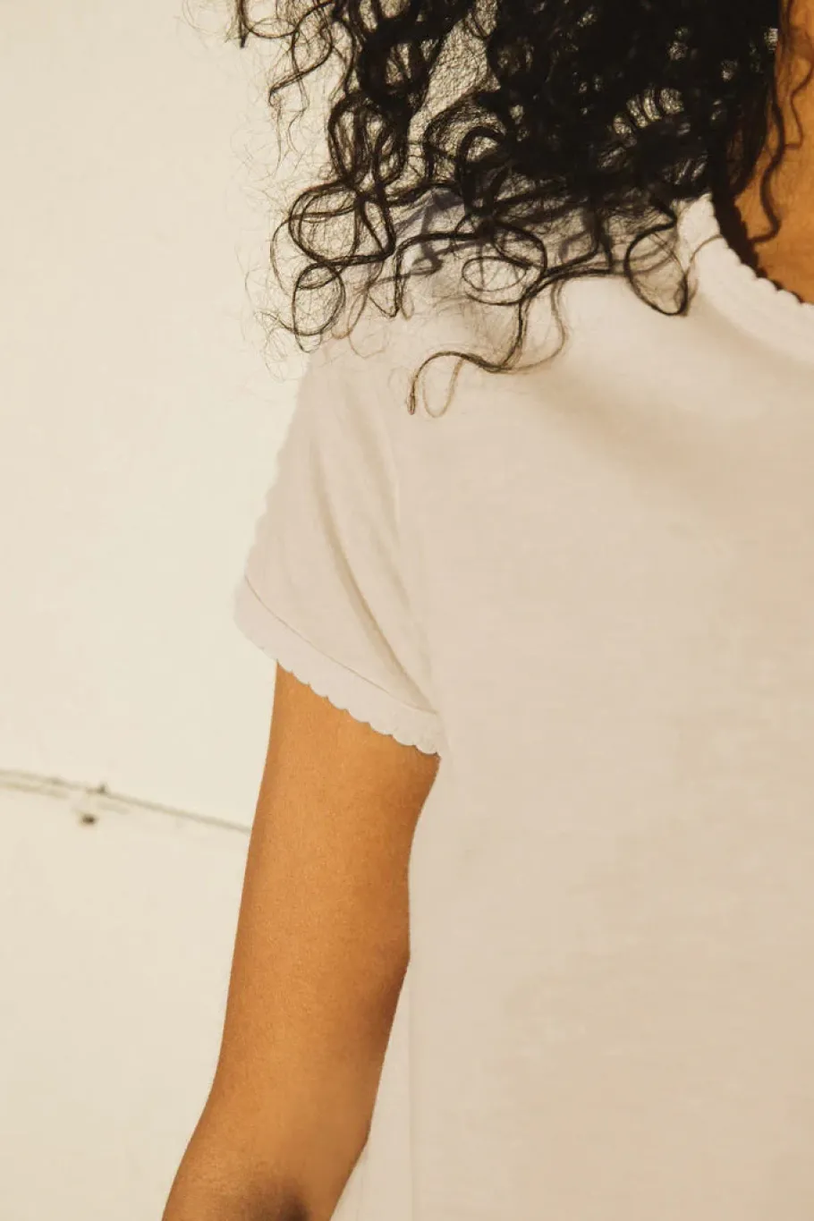 Tee-Shirts Et Bodies|Balzac Tee-Shirt Willow Creme