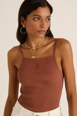 Tee-Shirts Et Bodies|Balzac Top Clem Cannelle