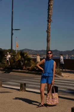 Tee-Shirts Et Bodies|Balzac Top Grandiose Vichy Bleu