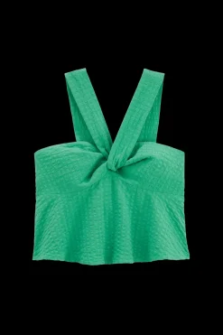 Tee-Shirts Et Bodies|Balzac Top Louise Vert Pelouse
