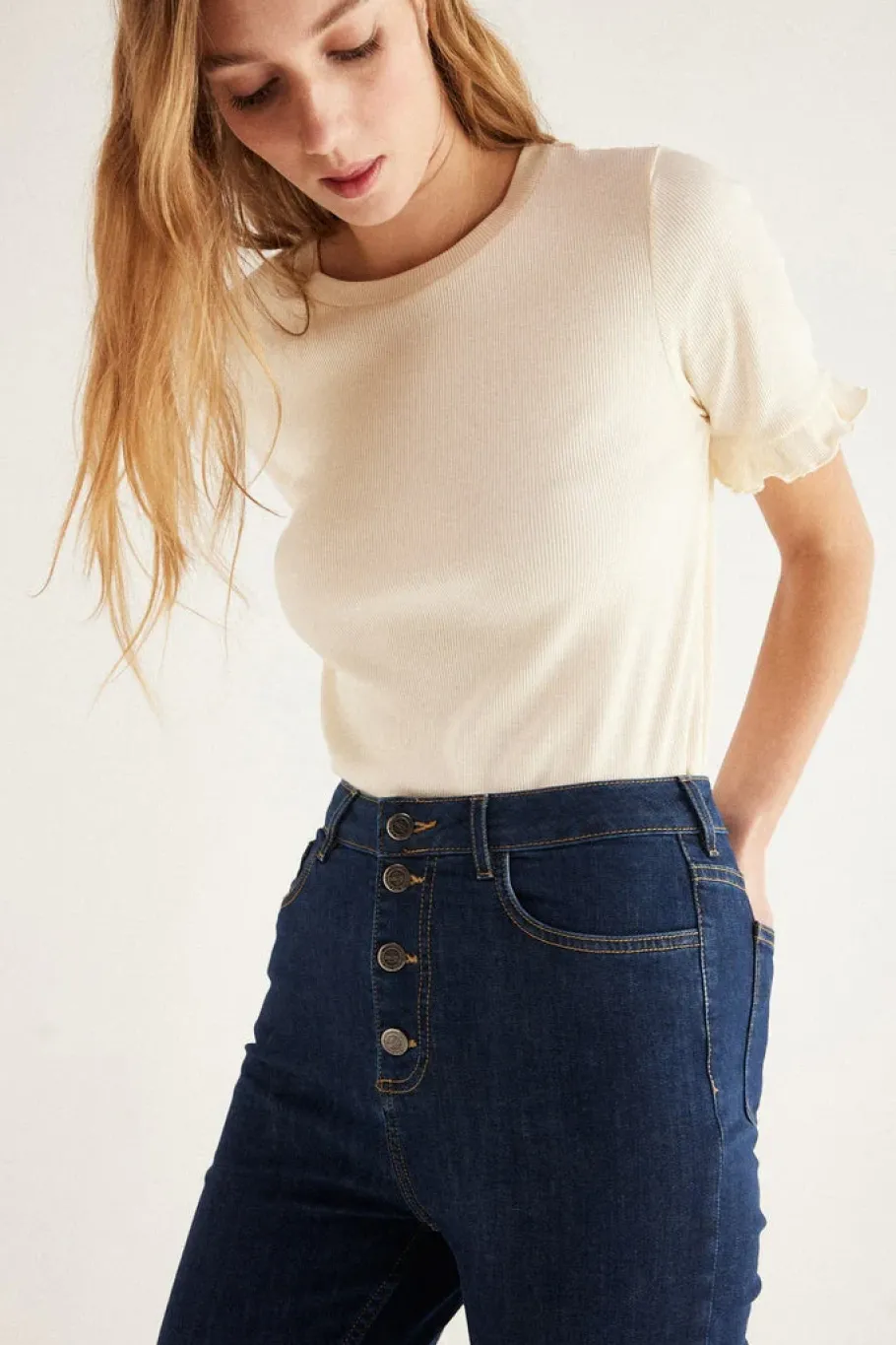 Tee-Shirts Et Bodies|Balzac Top Martine Ecru