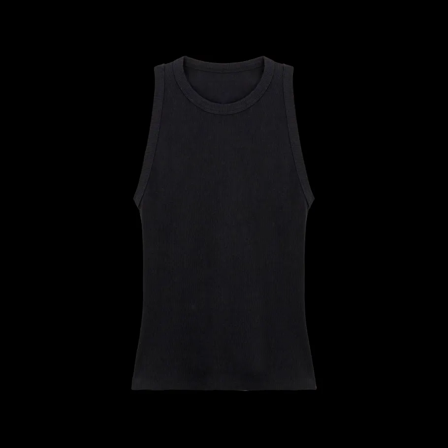 Tee-Shirts Et Bodies|Balzac Top Origan Sans Manches Noir
