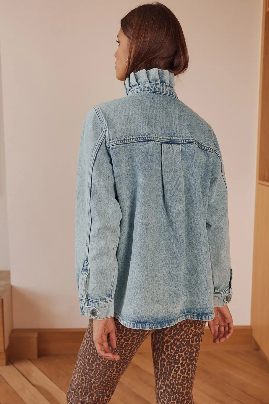 Chemises Et Blouses|Balzac Vareuse Cyrius Bleu Glacier