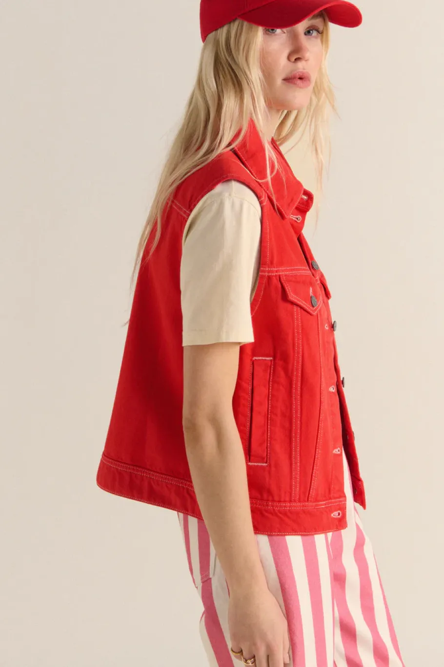 Vestes|Balzac Veste Felipa Rouge