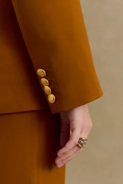 Costumes Et Ensembles|Balzac Veste Lyne Terracotta