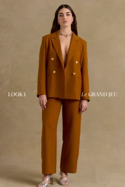 Costumes Et Ensembles|Balzac Veste Lyne Terracotta